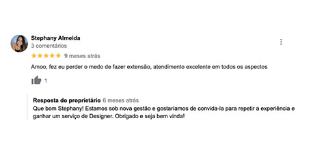 Depoimento - MyLash Jardins