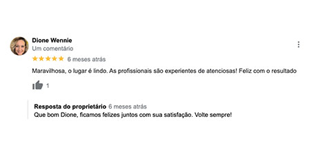 Depoimento - MyLash Jardins