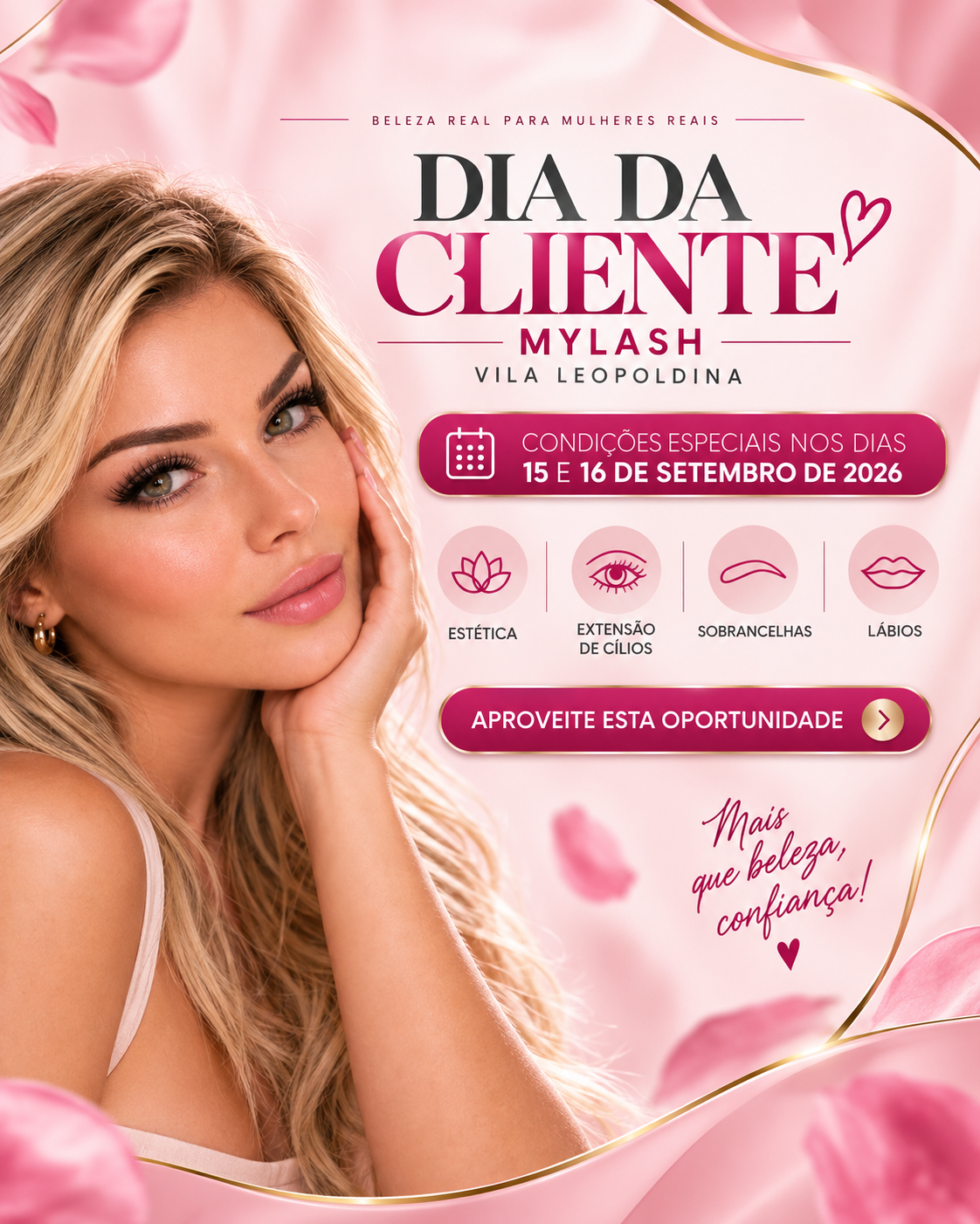 MyLash Vila Leopoldina - Dia da Cliente